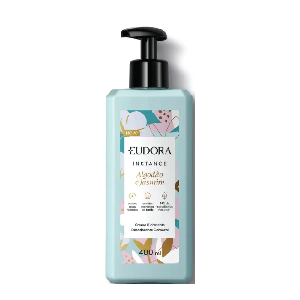 EUDORA INSTANCE COTTON & JASMINE BODY LOTION 400ML