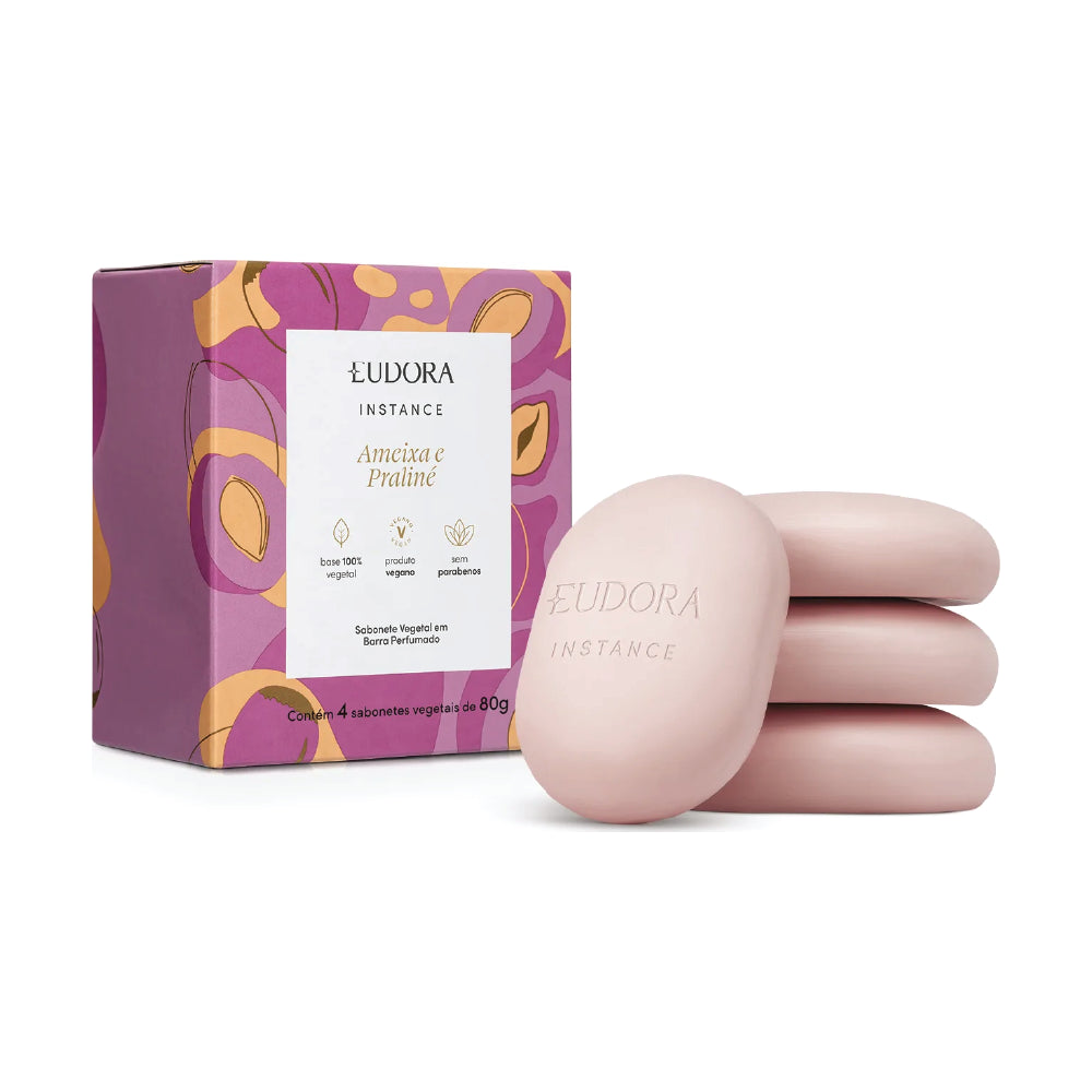 EUDORA INSTANCE PLUM & PRALINE BAR SOAP 320G