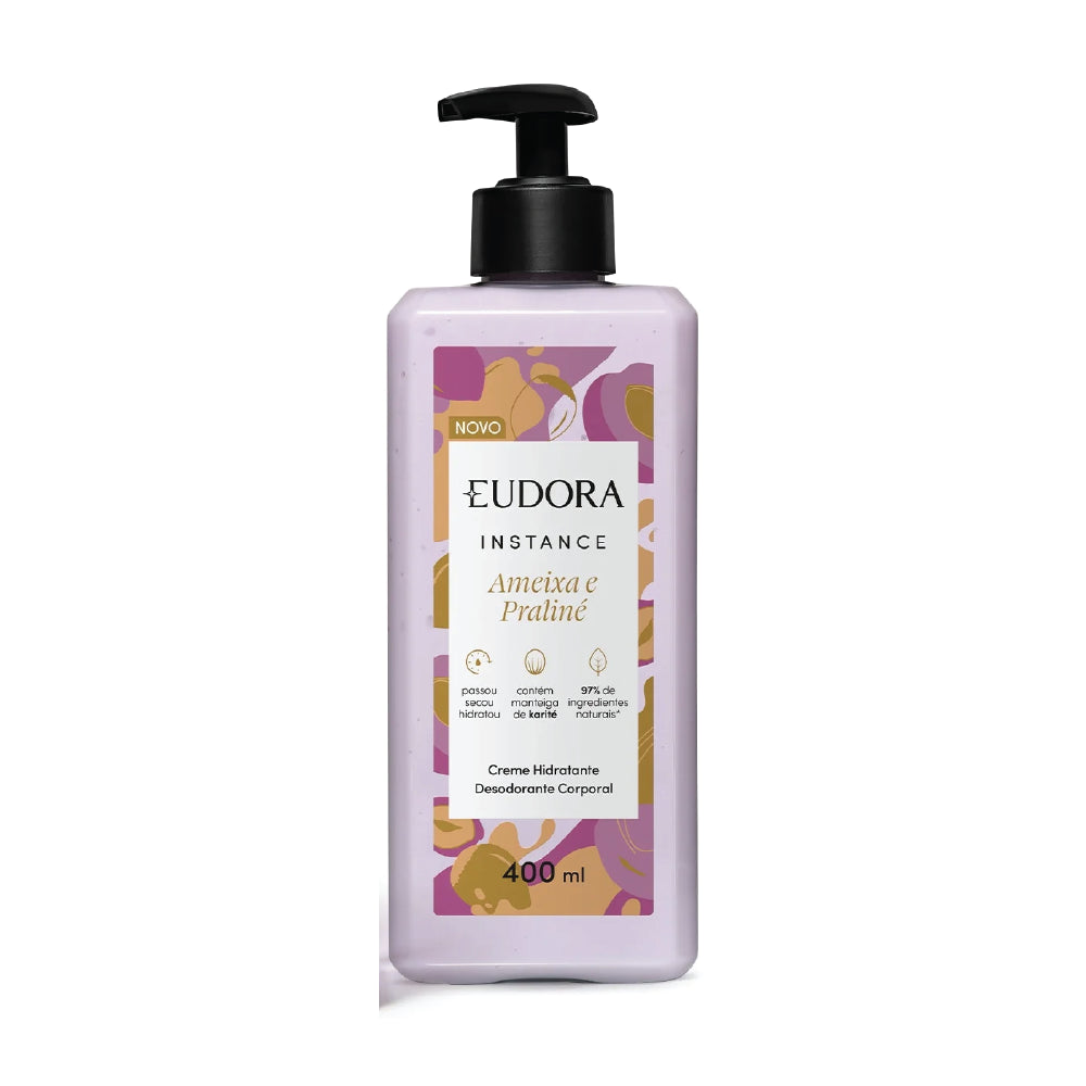 EUDORA INSTANCE PLUM & PRALINE BODY LOTION 400ML