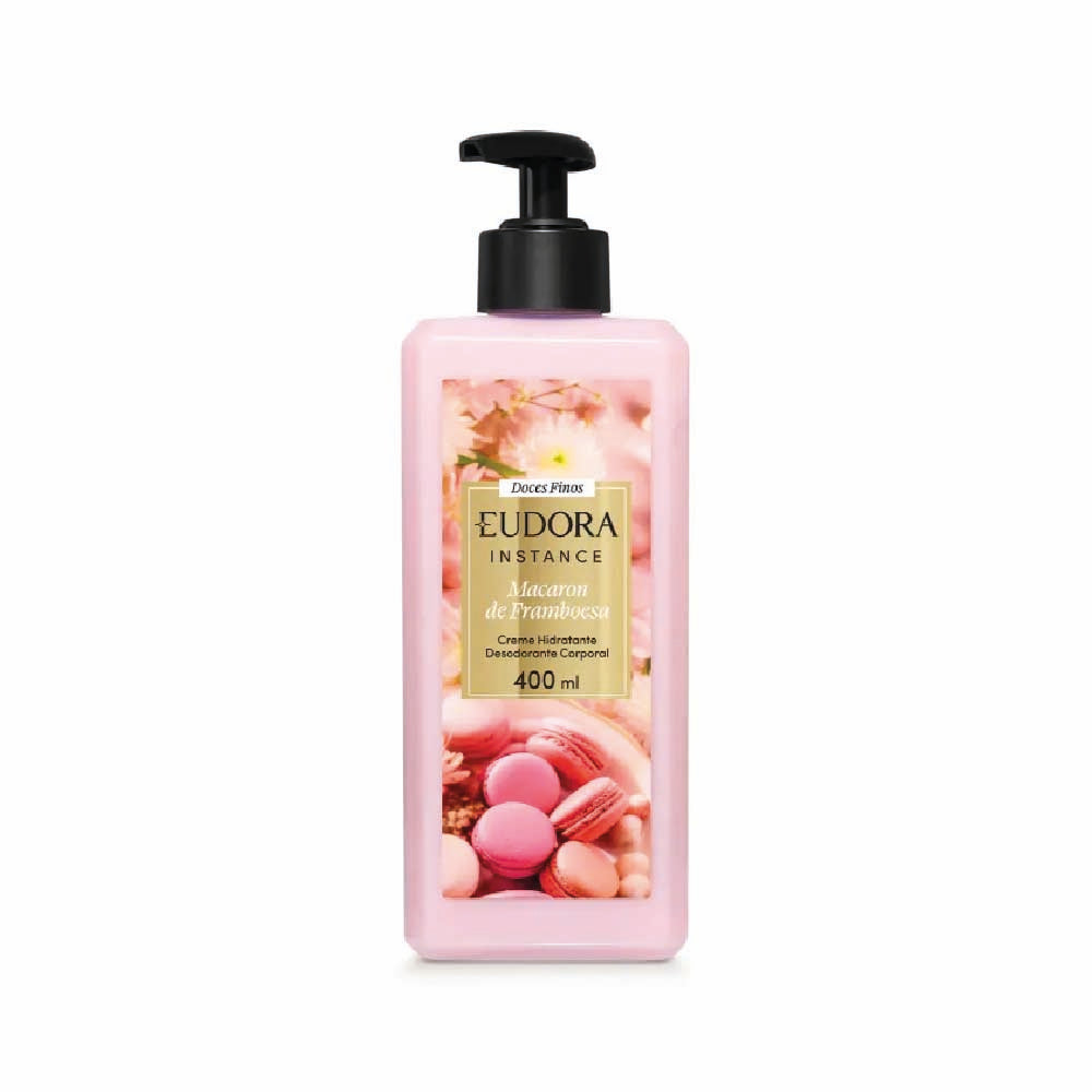 EUDORA INSTANCE RASPBERRY MACARON BODY LOTION 400ML