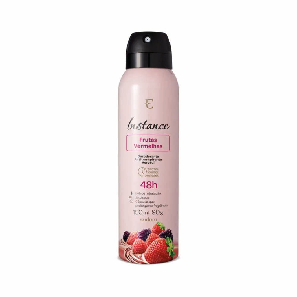 EUDORA INSTANCE RED BERRIES DEODORANT AEROSOL 150ML
