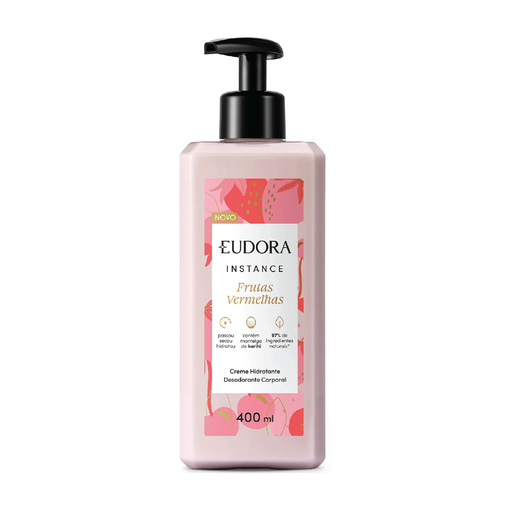 EUDORA INSTANCE RED BERRIES BODY LOTION 400ML
