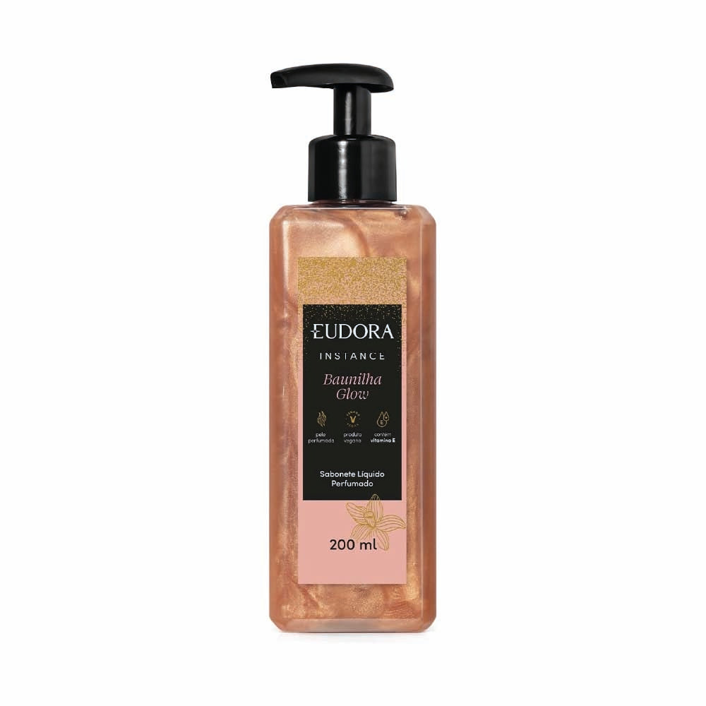 EUDORA INSTANCE VANILLA GLOW BODY WASH 200ML