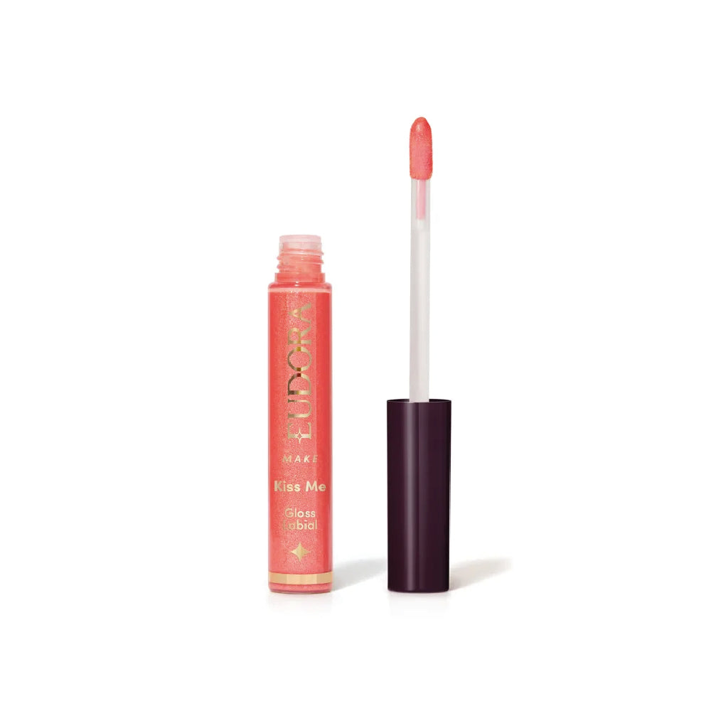 EUDORA KISS ME HOLOGRAPHIC PINK LIP GLOSS 5.2ML