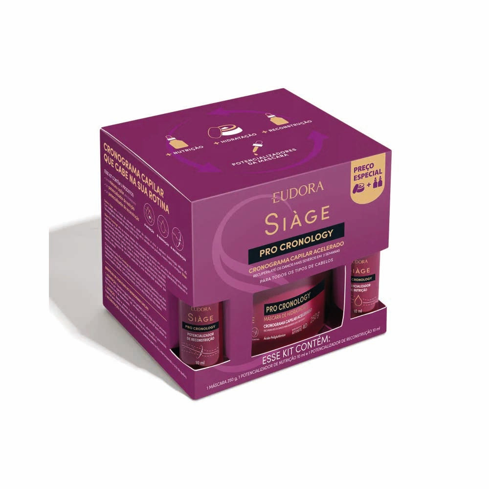 EUDORA SIÀGE PRO CRONOLOGY – ACCELERATED HAIR CARE ROUTINE