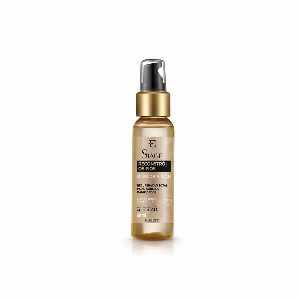 EUDORA SIÀGE RECONSTRUCTS THE STRANDS ARGAN OIL 60ML