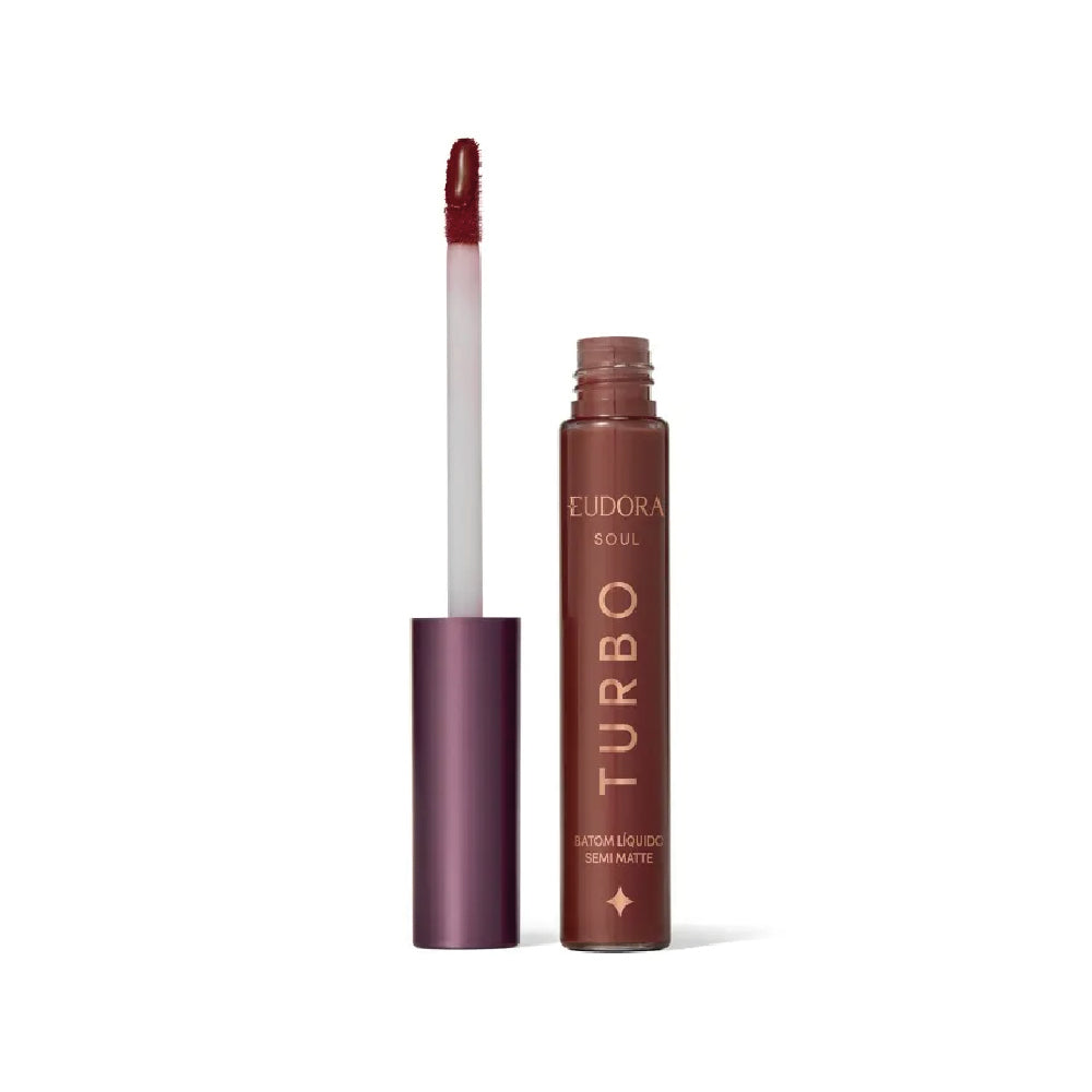 EUDORA SOUL TURBO LIQUID LIPSTICK – BOLD BROWN 5ML