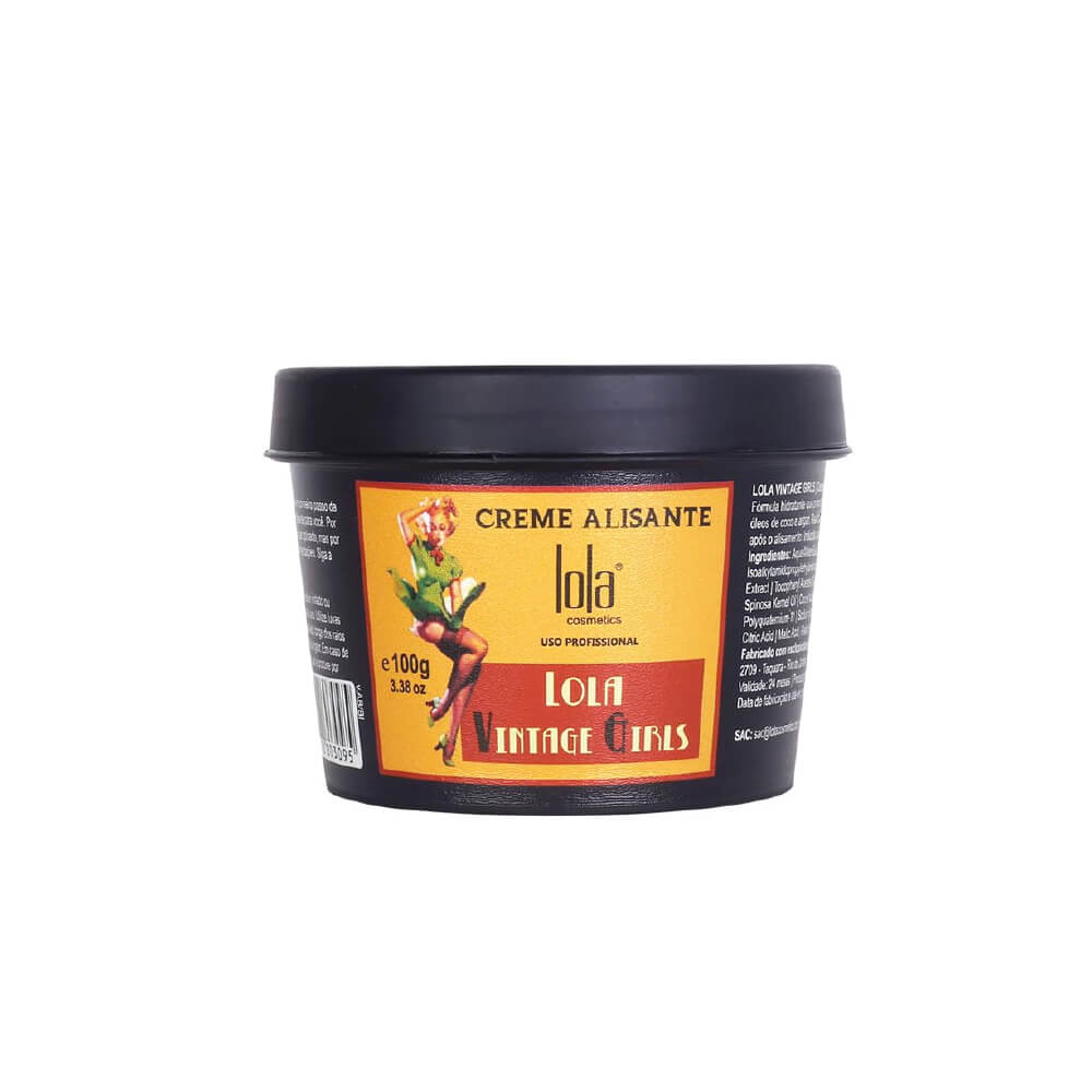 LOLA COSMETICS HAIR VINTAGE GIRL STRAIGHTENING CREAM 100G