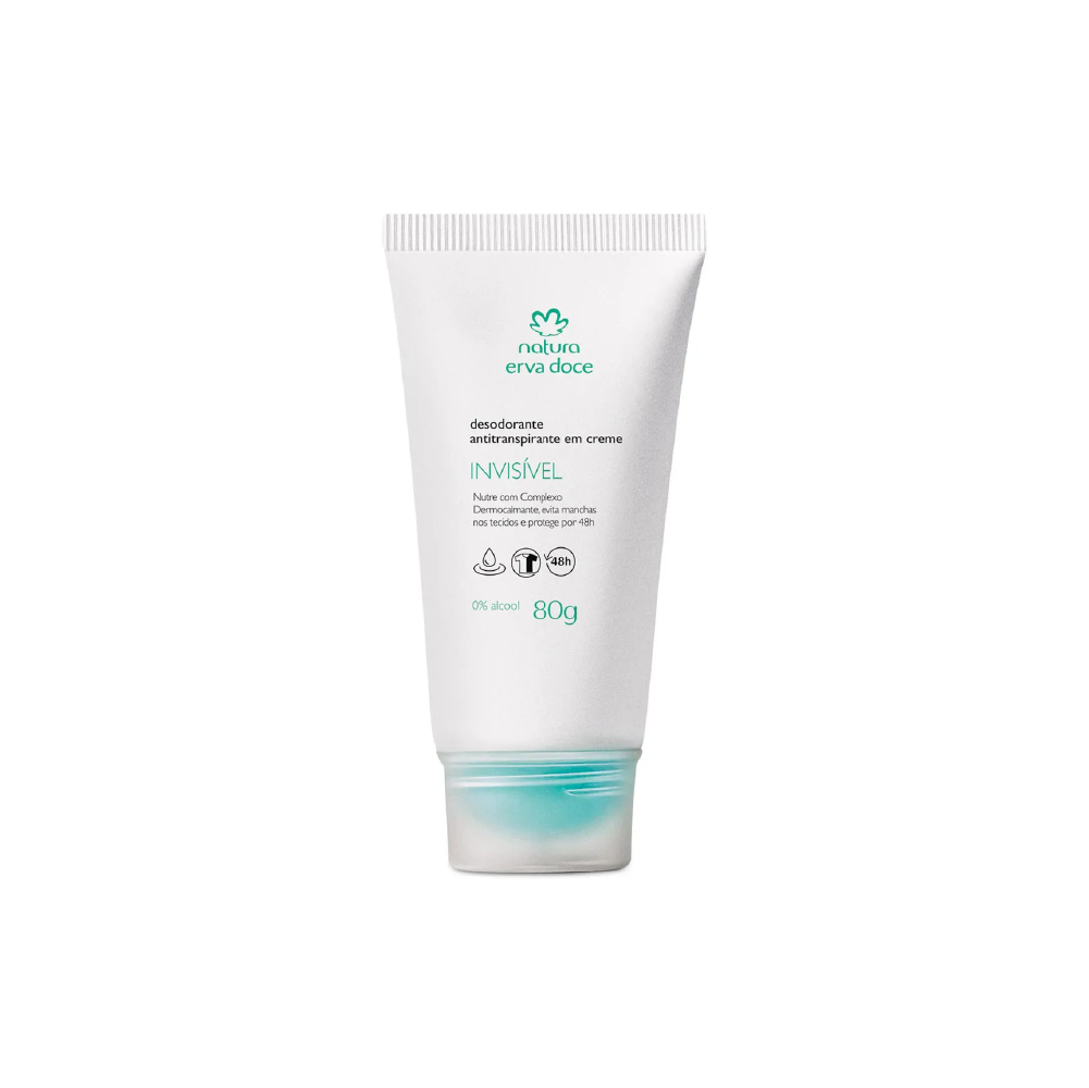 NATURA ANISE/FENNEL INVISIBLE DEODORANT CREAM 80G