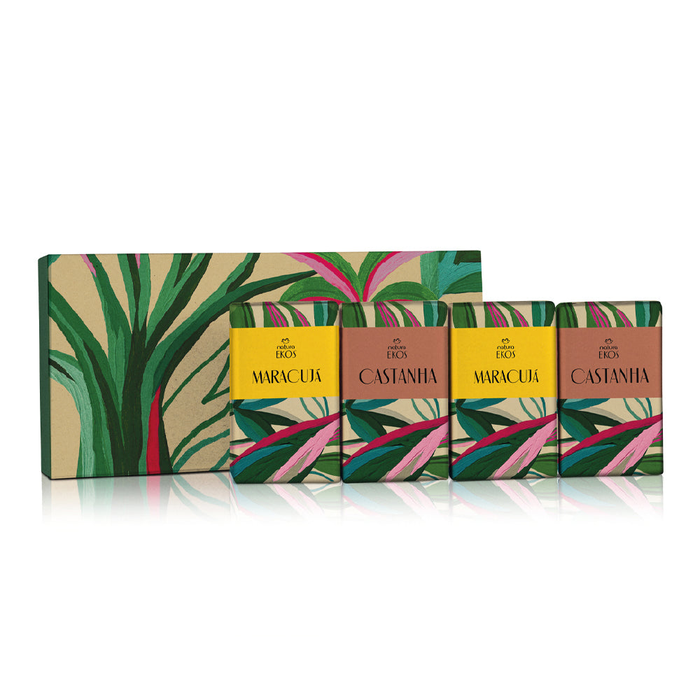 NATURA EKOS BAR SOAP GIFT SET 400G