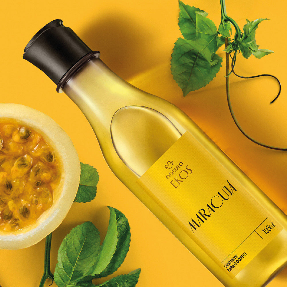 NATURA EKOS PASSIONFRUIT BODY WASH 195ML
