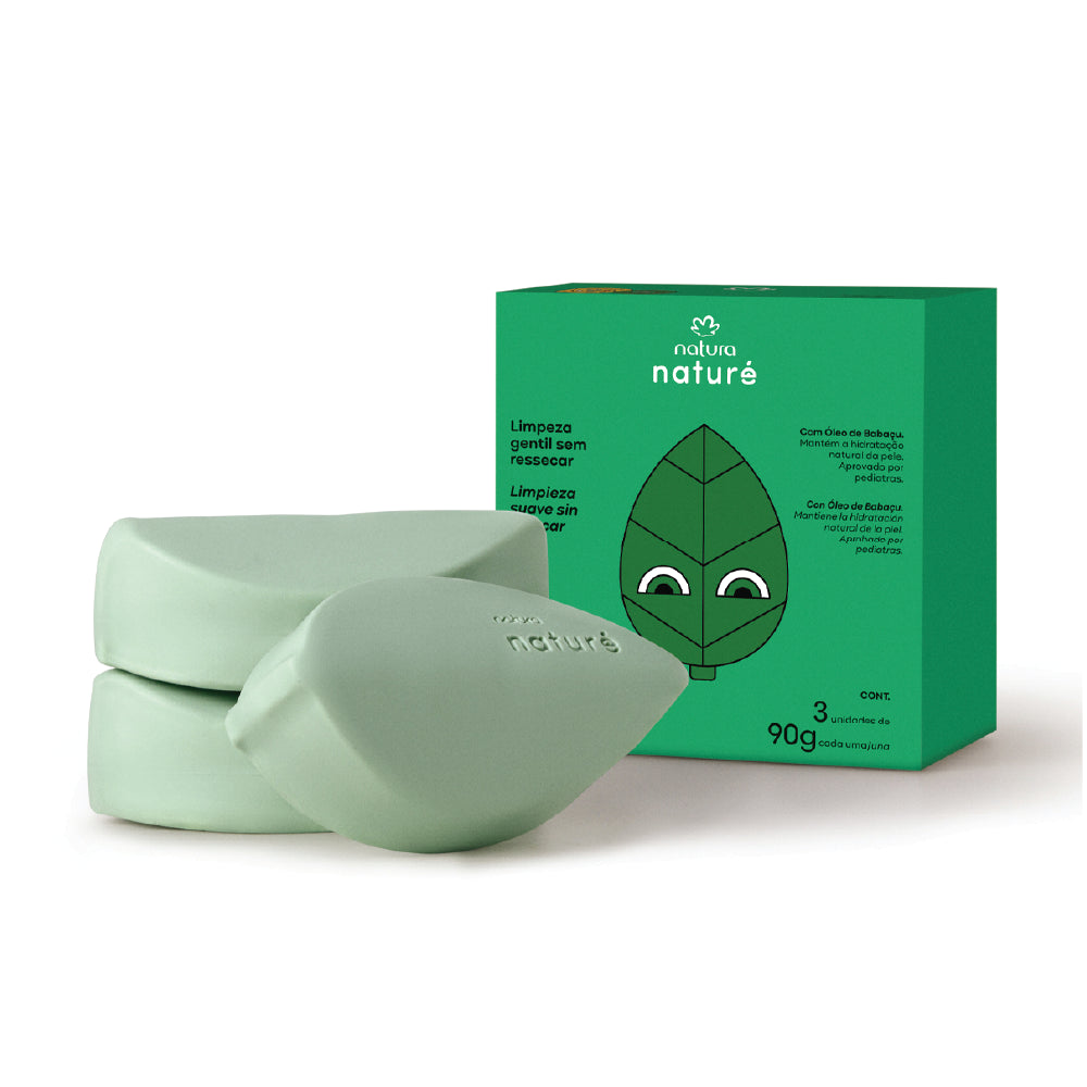 NATURA NATURE LITTLE LEAVES BAR SOAP 270G