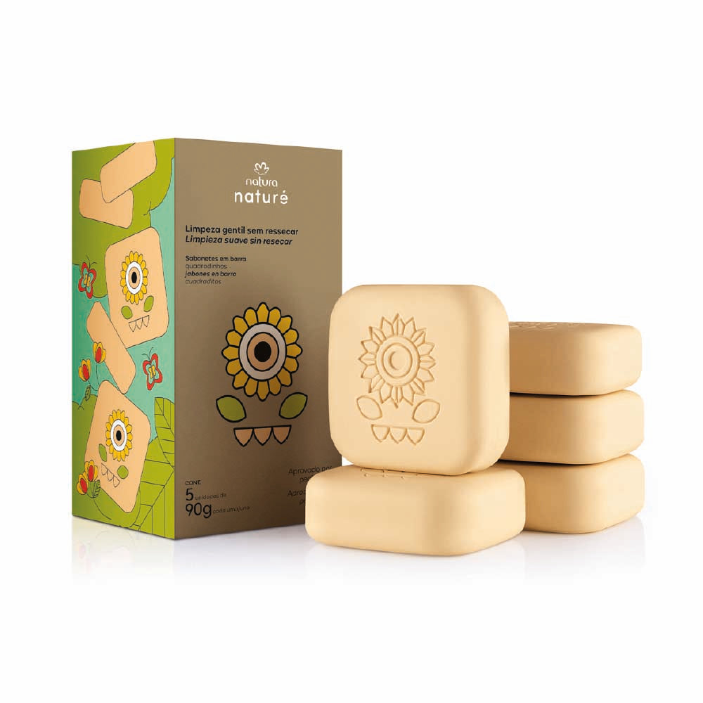 NATURA NATURE QUADRADINHOS BAR SOAP 450G