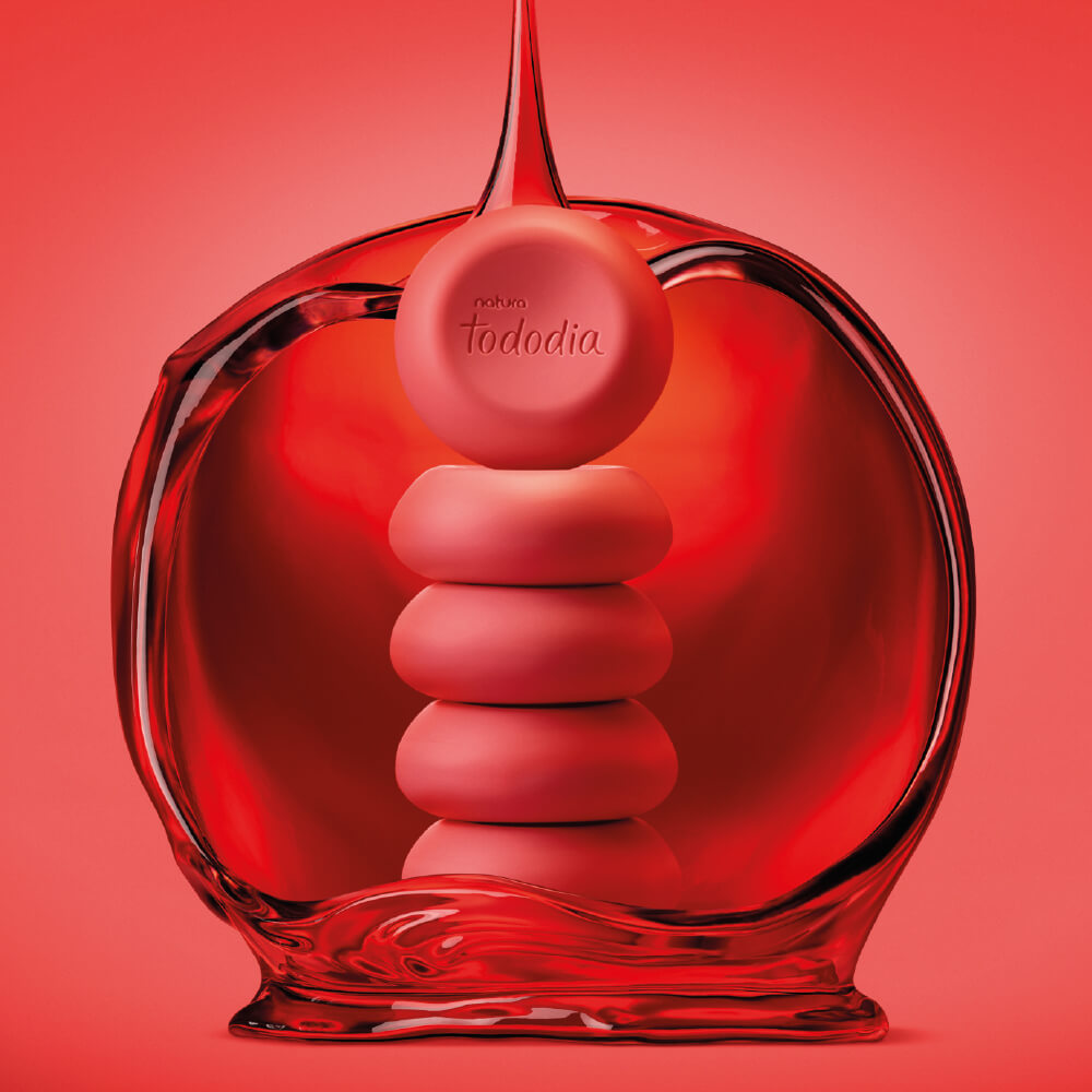 NATURA TODODIA CARAMELIZED APPLE AND VANILLA BAR SOAP 450G