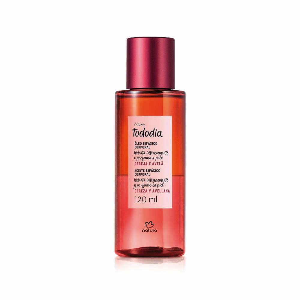 NATURA TODODIA CHERRY AND HAZELNUT BODY OIL 120ML