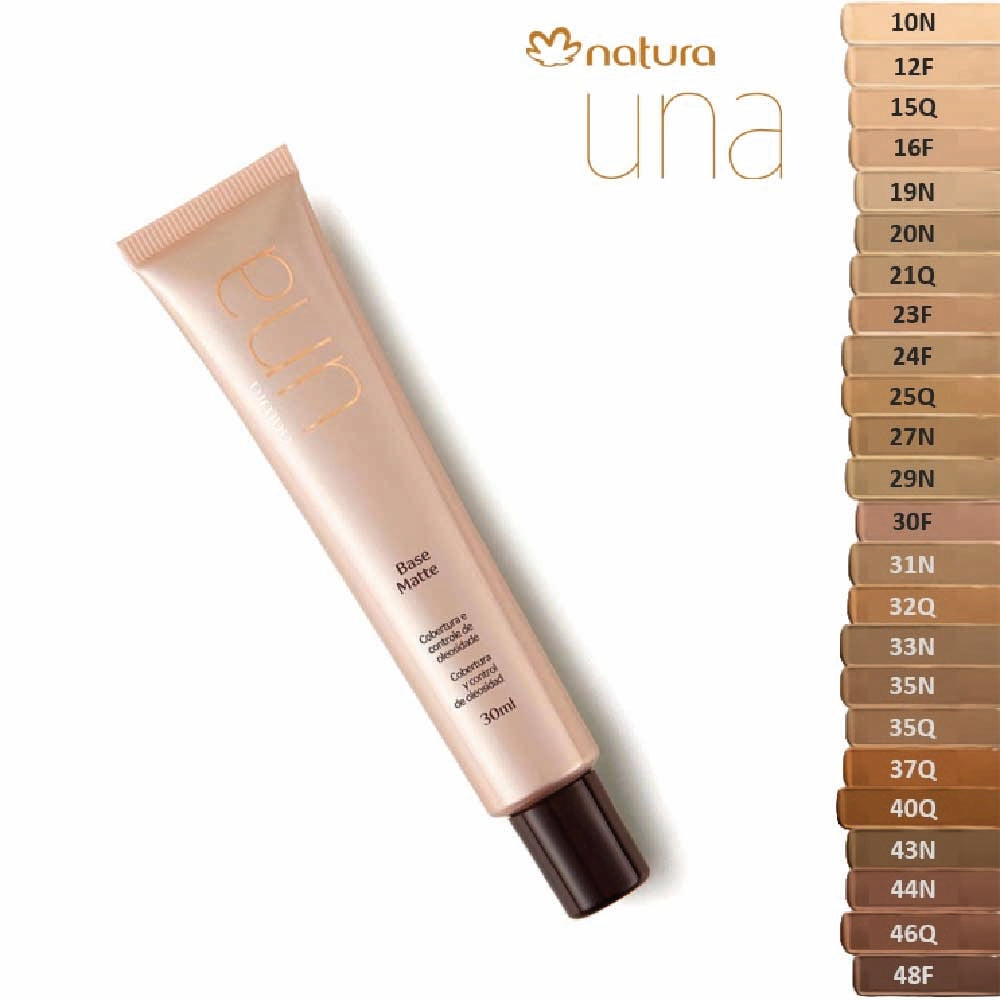 NATURA UNA MATTE FOUNDATION 30ML - 19N