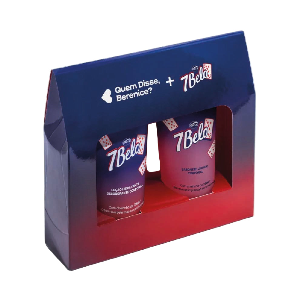 O BOTICARIO 7BELO RASPBERRY BODY CARE SET