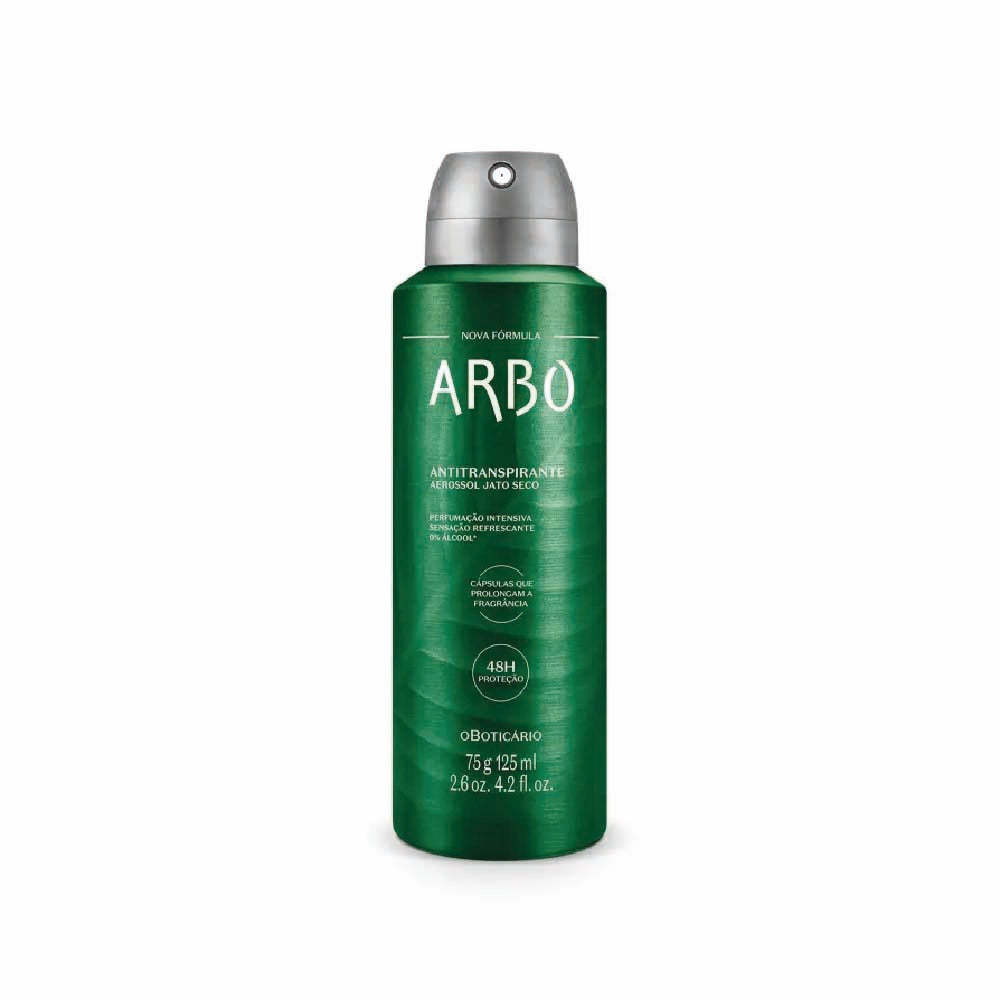 O BOTICARIO ARBO DEODORANT AEROSOL 125ML