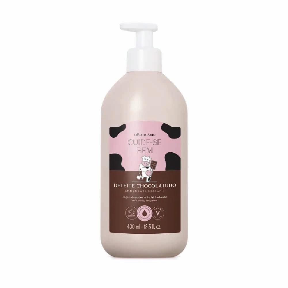 O BOTICARIO CHOCOLATE DELIGHT BODY LOTION 400ML