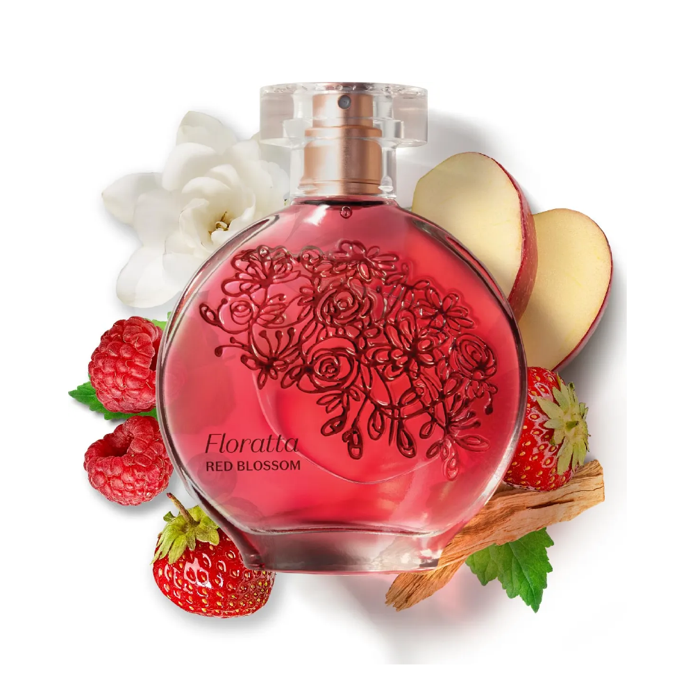 O BOTICARIO FLORATTA RED BLOSSOM DEODORANT COLOGNE 75ML
