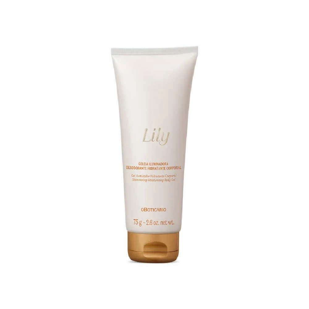 O BOTICARIO LILY GLOW BODY JELLY 75g