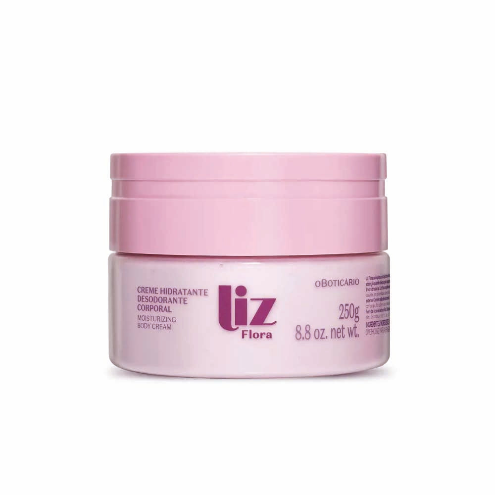 O BOTICARIO LIZ FLORA BODY CREAM 250ML