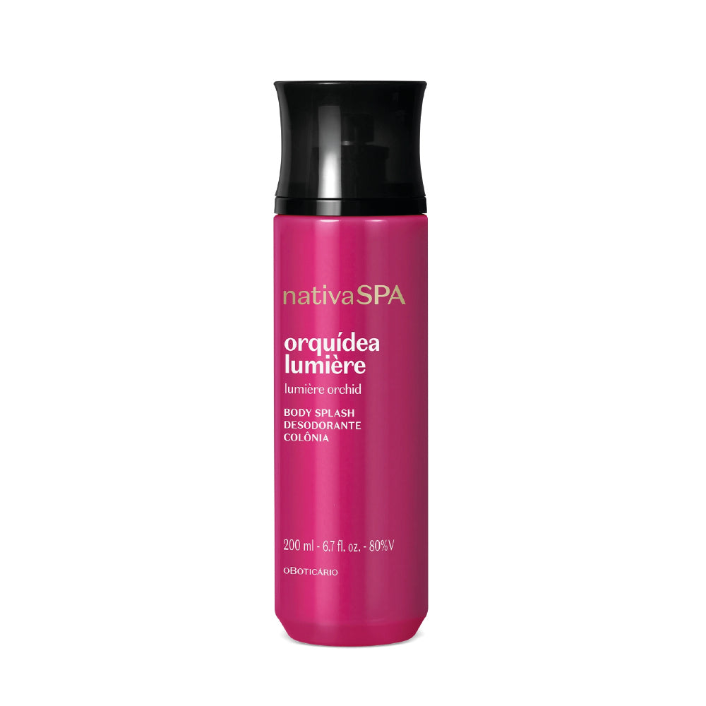 O BOTICARIO NATIVA SPA ORCHID LUMIÈRE BODY SPLASH 200ML