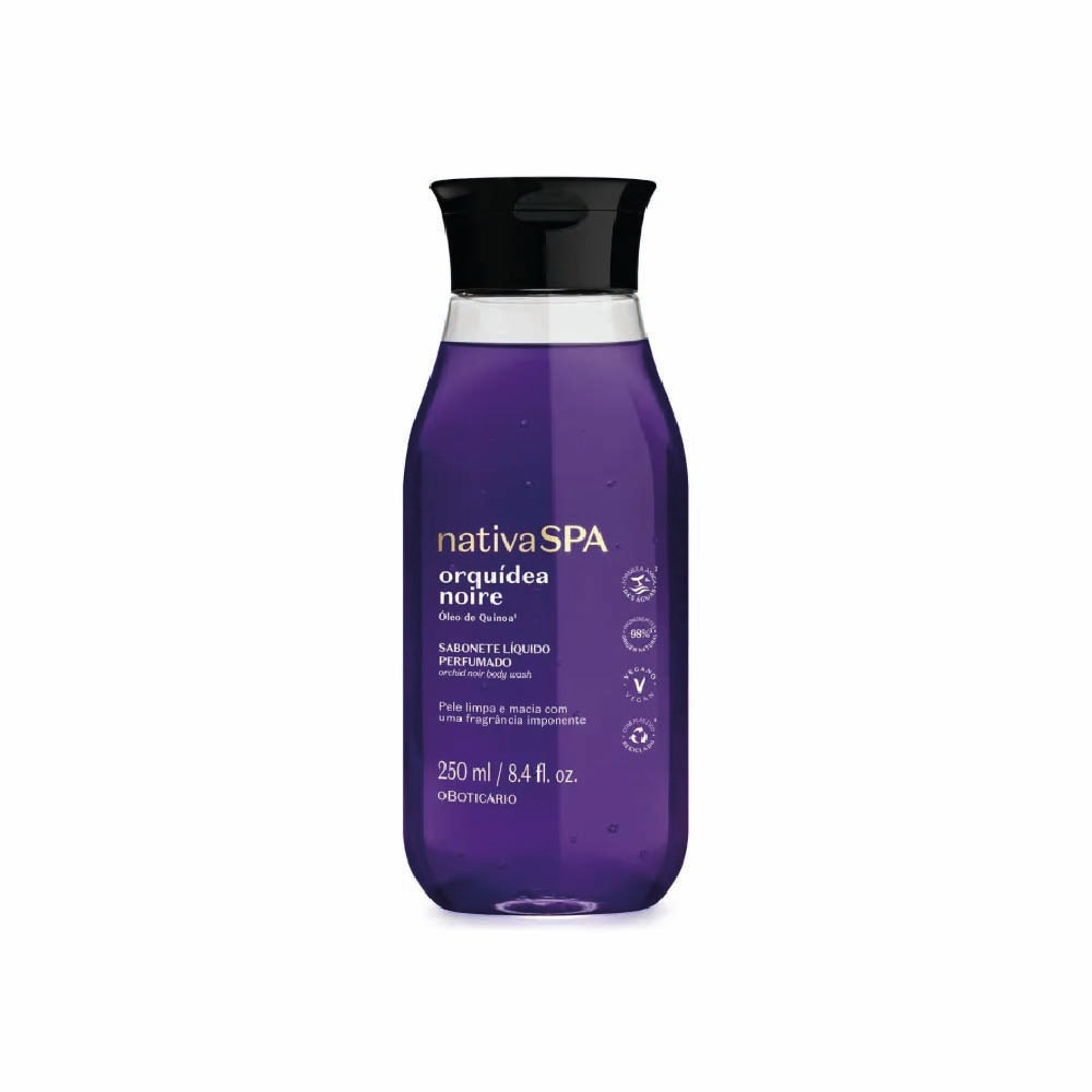 O BOTICARIO NATIVA SPA ORCHID NOIRE BODY WASH 250ML