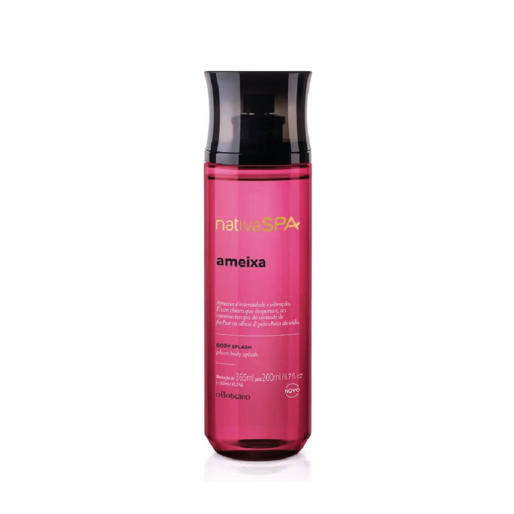 O BOTICARIO NATIVA SPA PLUM BODY SPLASH 200ML
