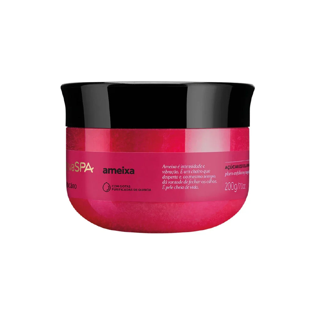 O BOTICARIO NATIVA SPA PLUM SUGAR BODY SCRUB 200G