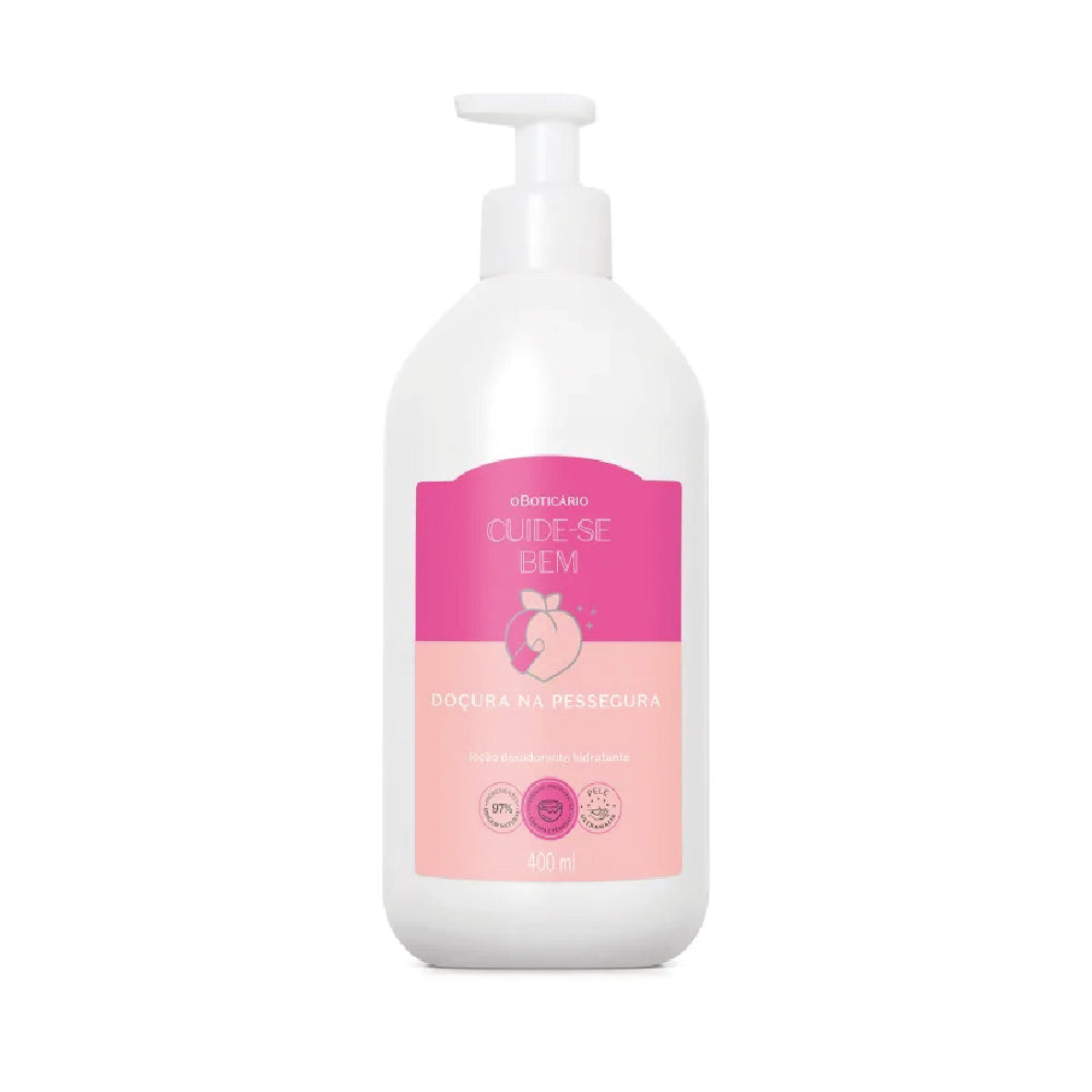 O BOTICARIO SWEET PEACH HYDRATING BODY LOTION 400ML