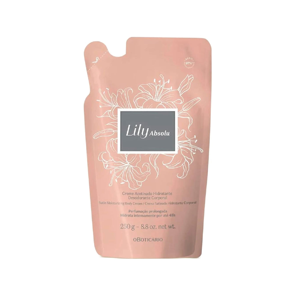 O BOTICARIO LILY ABSOLU BODY CREAM REFILL 250G