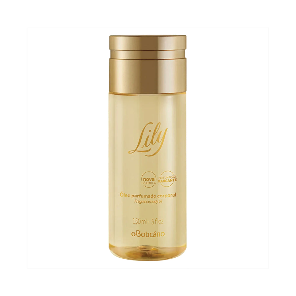 O BOTICARIO LILY FRAGANCE BODY OIL 150ML
