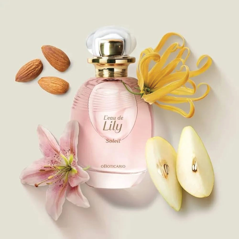 O BOTICARIO L'EAU DE LILY SOLEIL DEODORANT COLOGNE 75ML