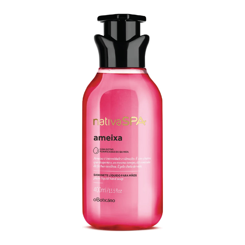 O BOTICARIO NATIVA SPA PLUM HAND WASH 400ML