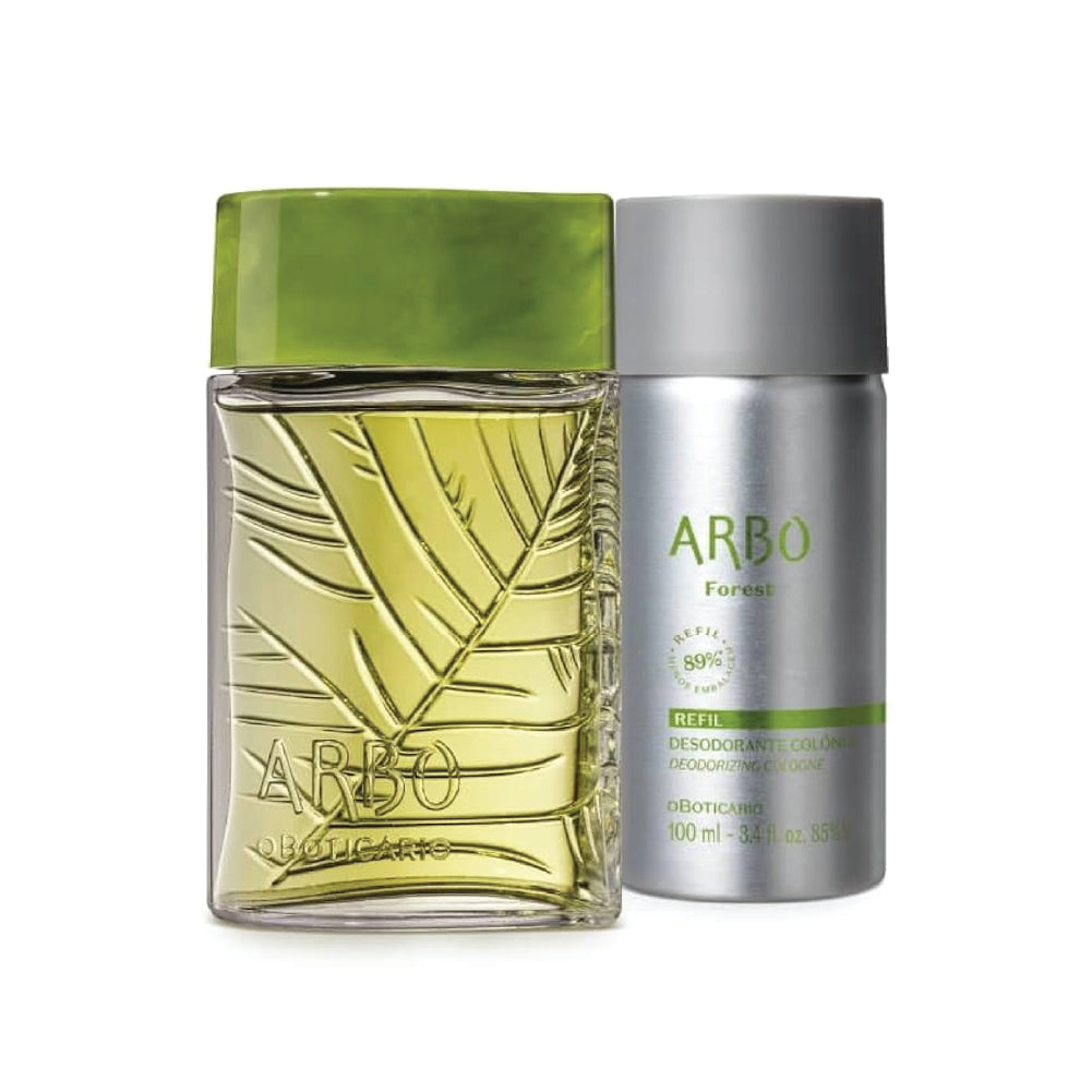 O BOTICARIO ARBO FOREST DEODORANT COLOGNE REFILL 100ML