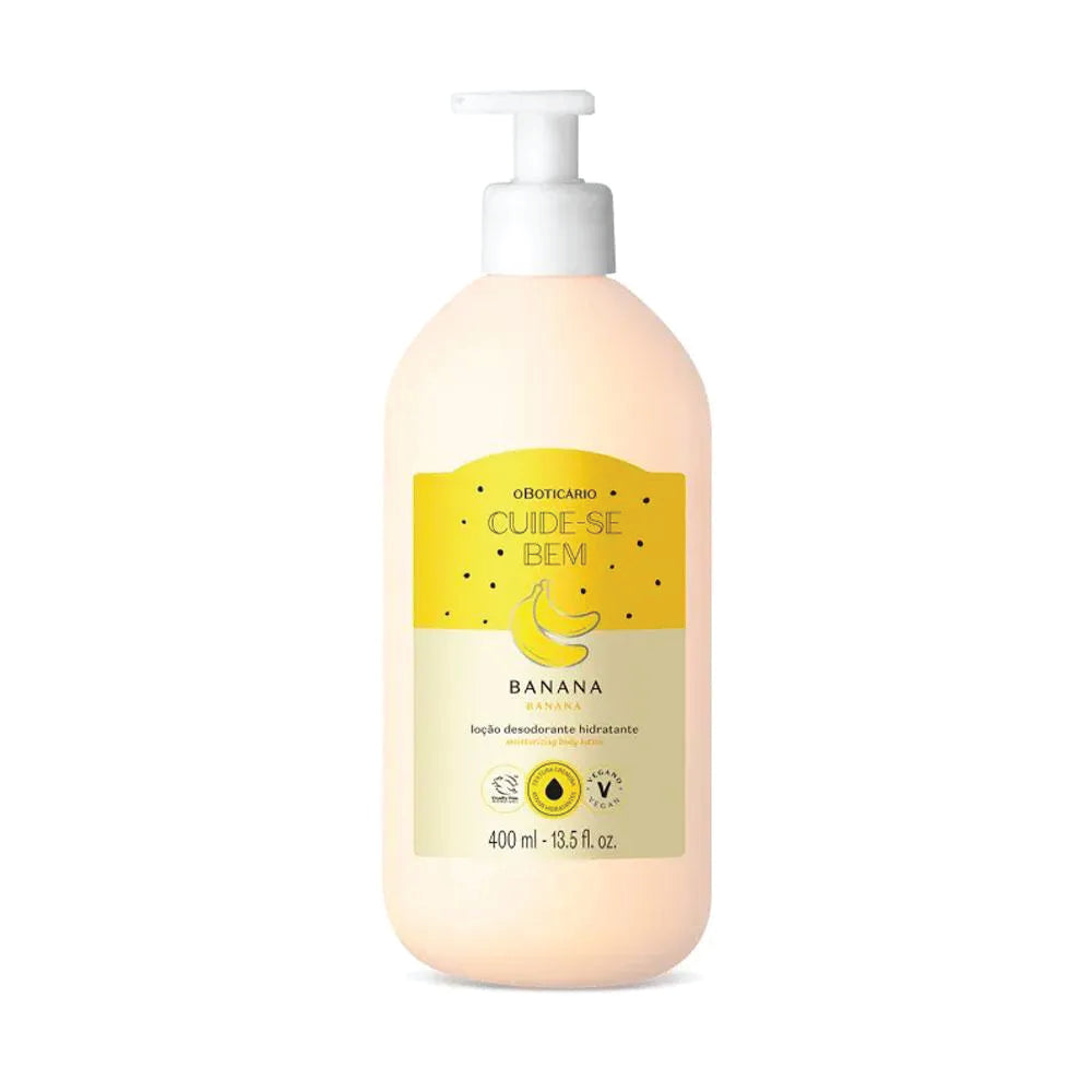 O BOTICARIO BANANA BODY LOTION 400ML