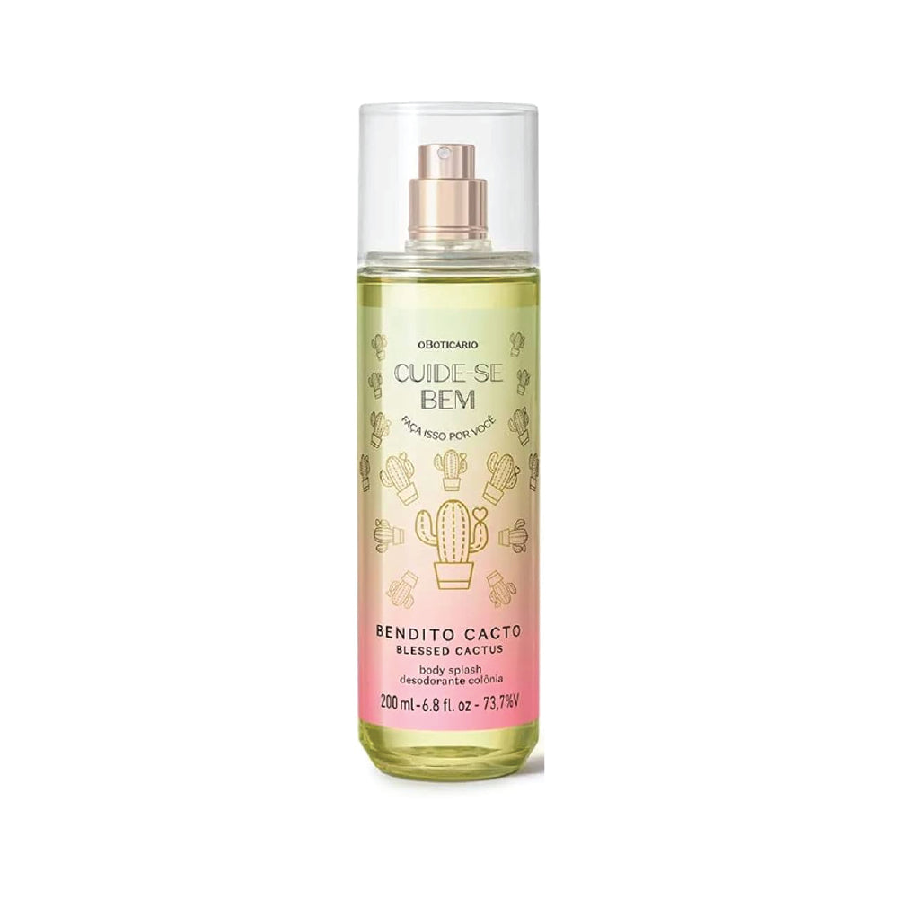 O BOTICARIO BLESSED CACTUS BODY SPLASH 200ML