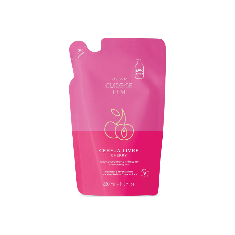 O BOTICARIO CHERRY BLOSSOM BODY LOTION REFILL 350ML