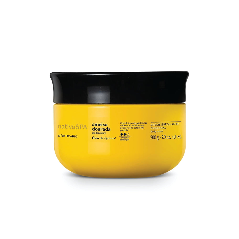 O BOTICARIO NATIVA SPA GOLDEN PLUM BODY SCRUB 200G