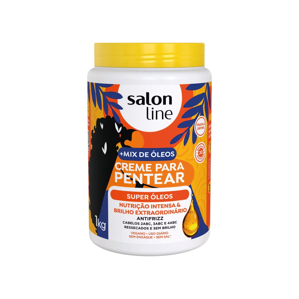 SALON LINE CURL ACTIVATOR SUPER OILS 1KG