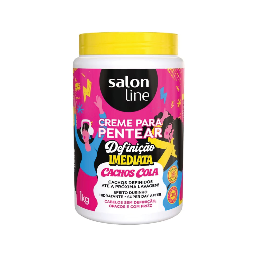 Salon Line Curl Glue Instant Definition Leave-In Conditioner 1kg