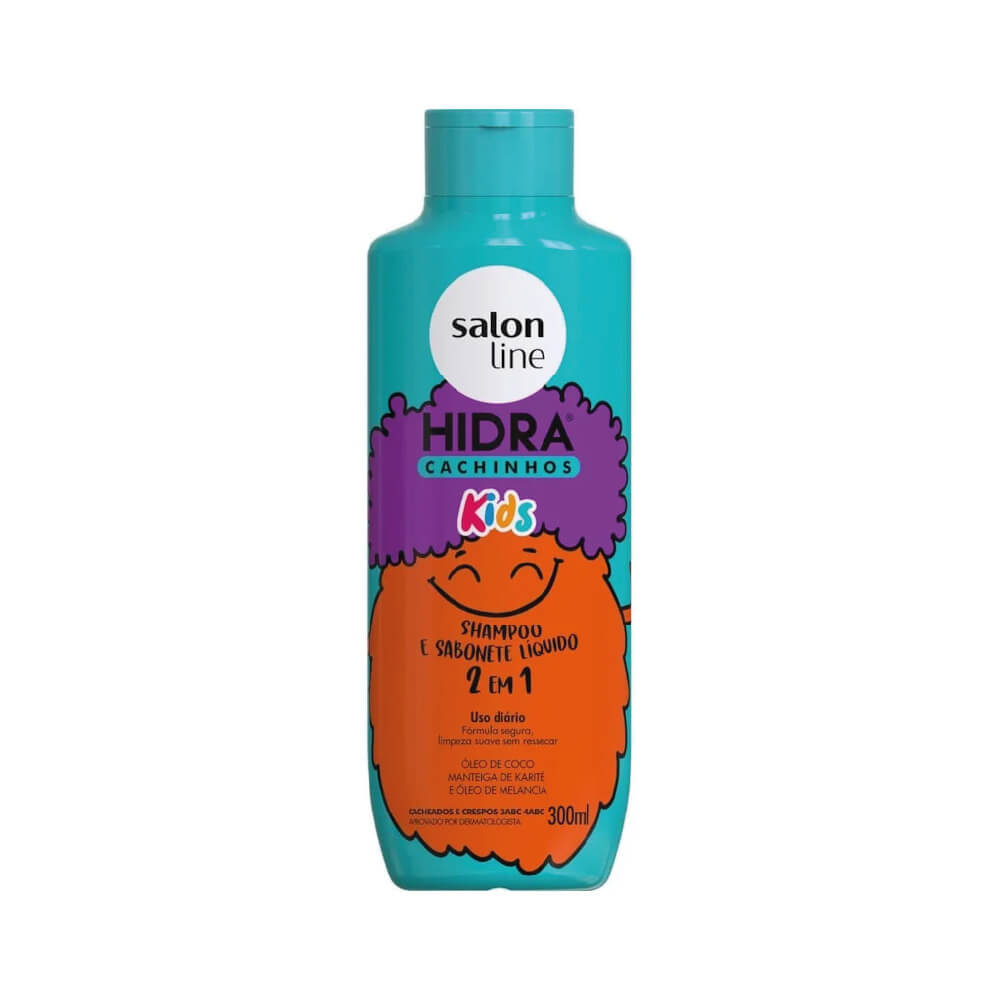 SALON LINE HIDRA KIDS CURLS SHAMPOO & BODY WASH 300ML