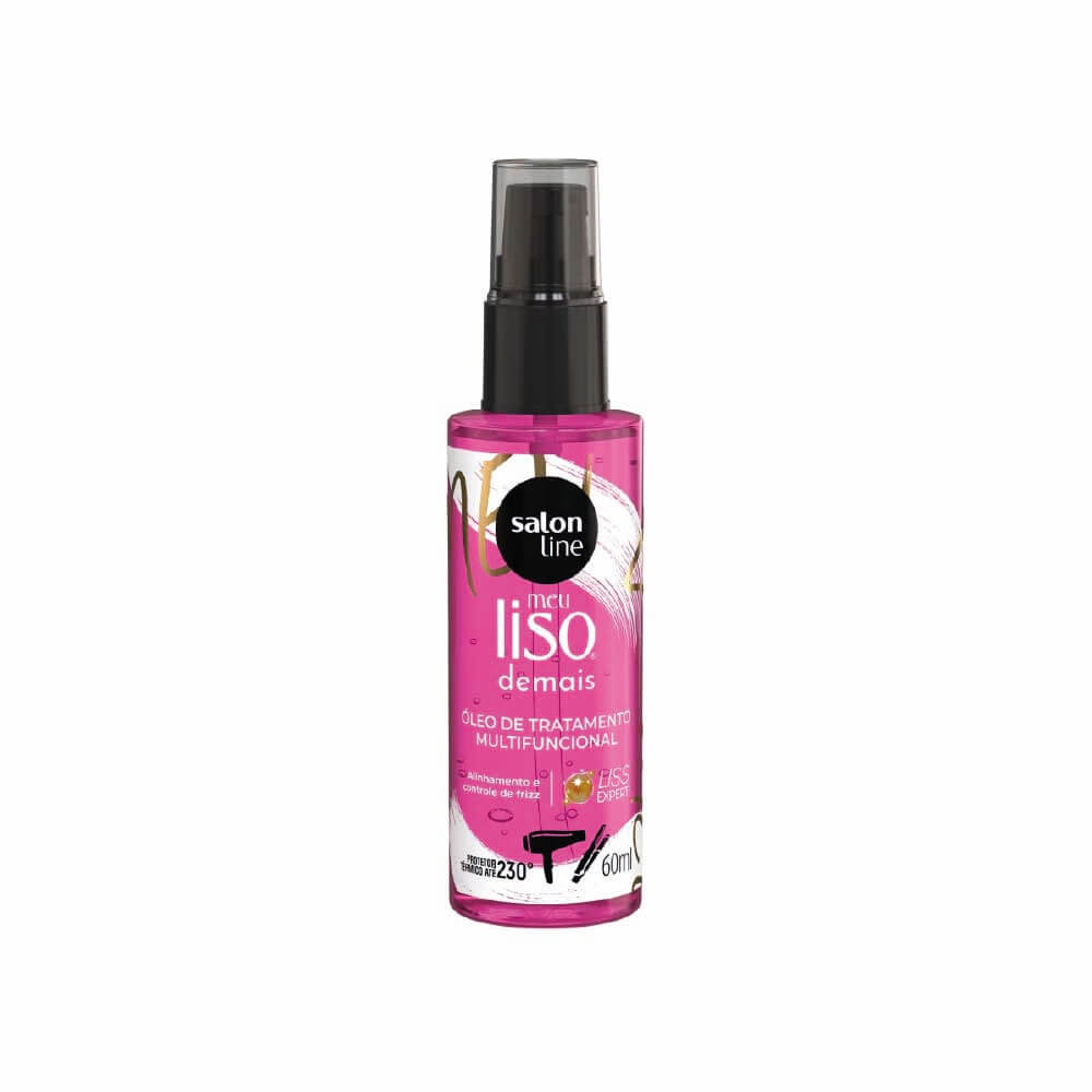 SALON LINE MY SUPER SLEEK MULTIFUNCTIONAL TREATMENT OIL 60ML