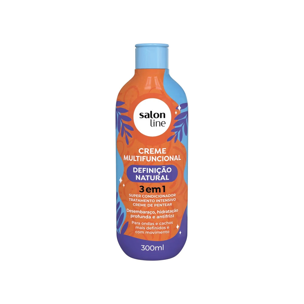 SALON LINE NATURAL DEFINITION 3 IN 1 MULTIFUNCTIONAL CREAM 300ML