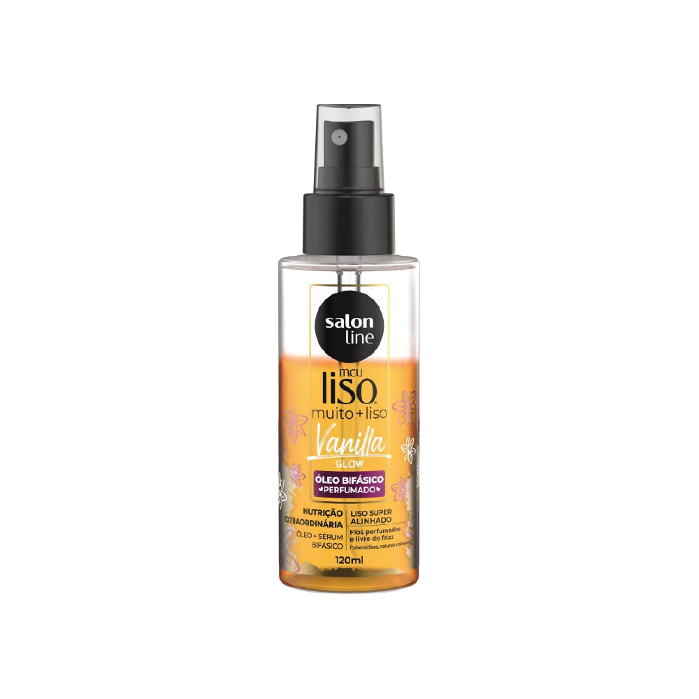 SALON LINE OIL SERUM MY ULTRA STRAIGHT VANILLA GLOW 120ML