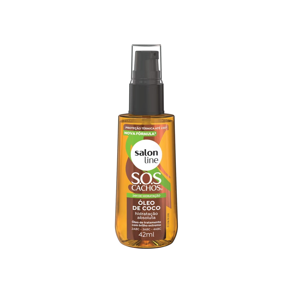 SALON LINE S.O.S CURLS COCONUT OIL TREATMENT 42ML