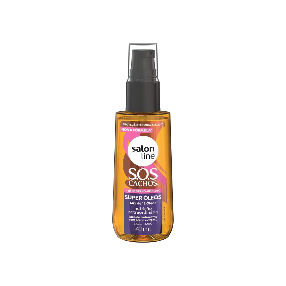 SALON LINE S.O.S CURLS SUPER OILS TREATMENT 42ML