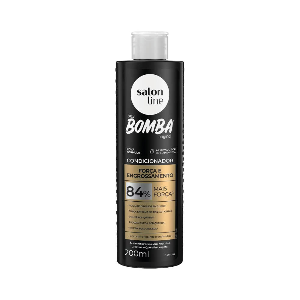 SALON LINE SOS BOMBA STRENGTH AND THICKENING CONDITIONER 200ML