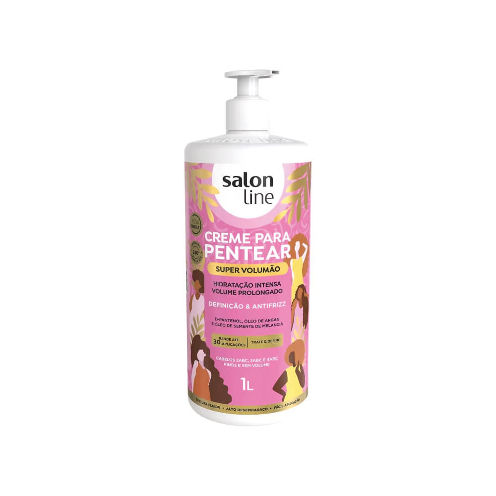 SALON LINE SUPER VOLUME LEAVE-IN CREAM 1L